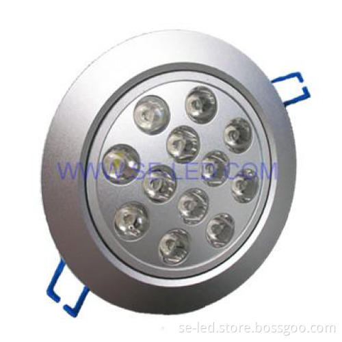 12W CE RoHS blanca cálida 3 años de Garantía Empotrable led